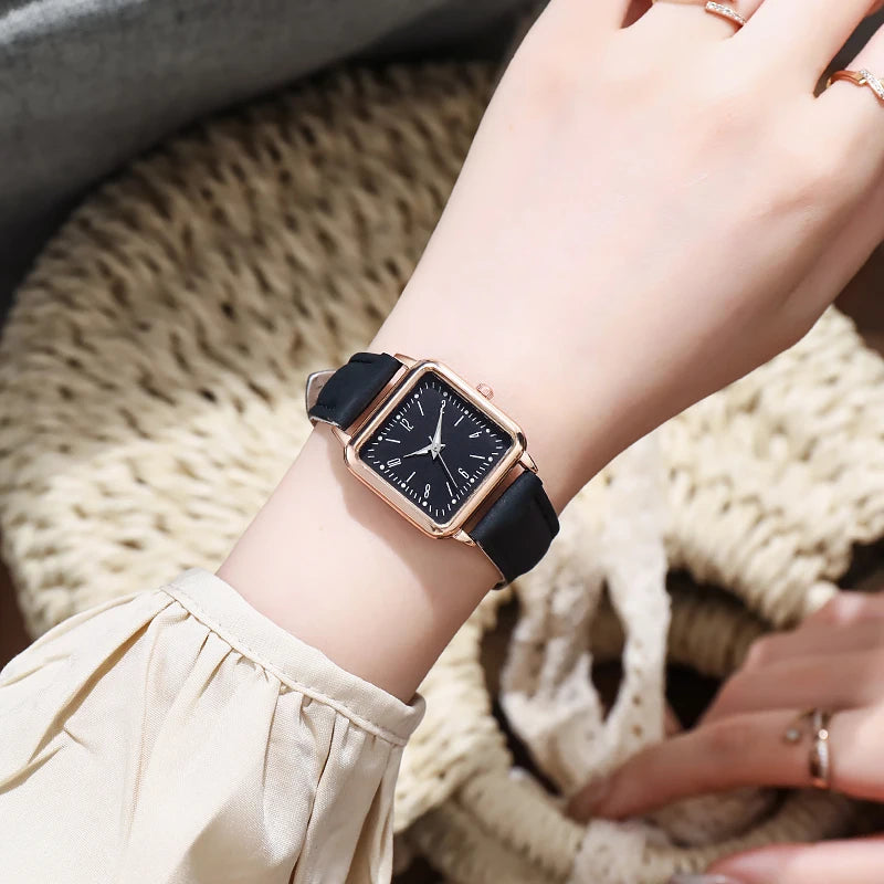 Square Fashion Luxury Ladies Watch