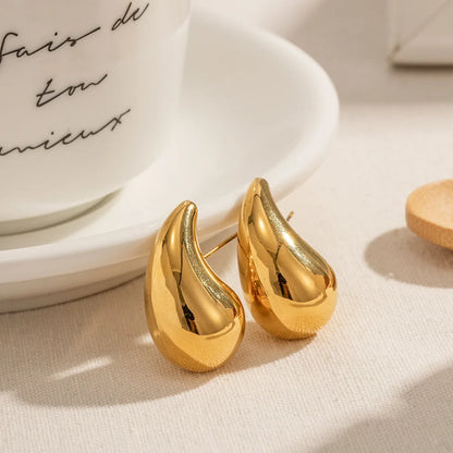 Luxe Drop Metal Earrings