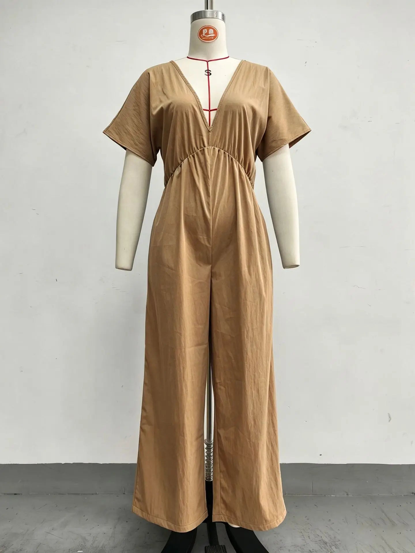 Marrakech Breeze V-Neck Harem Jumpsuit