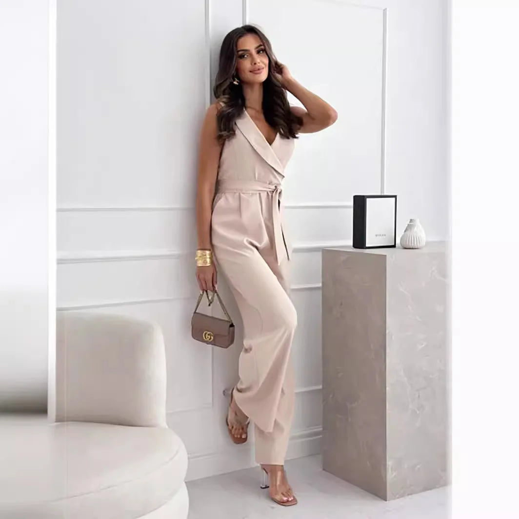 Elegant Office Jumpsuit