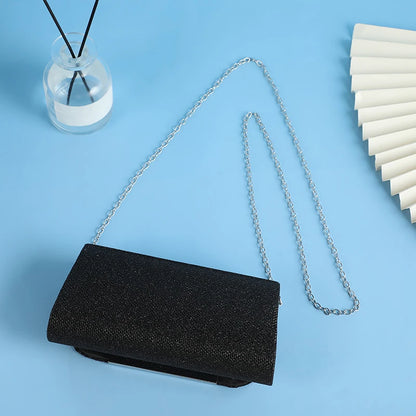 Luxury Shimmer Envelope Clutch
