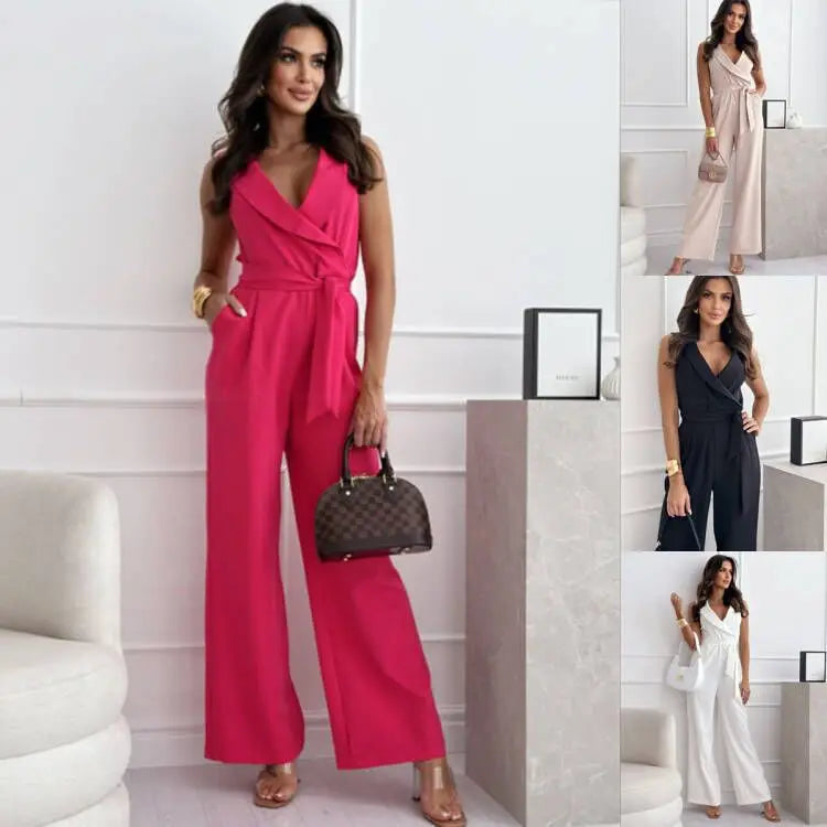 Elegant Office Jumpsuit
