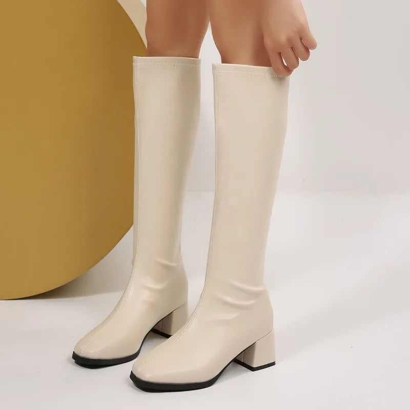 Timeless Chic Knee-High Boots