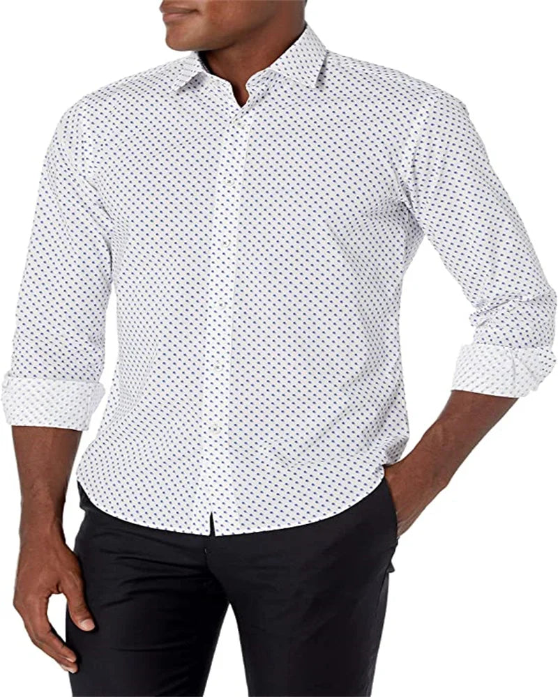 Floral Vintage Dress Shirt