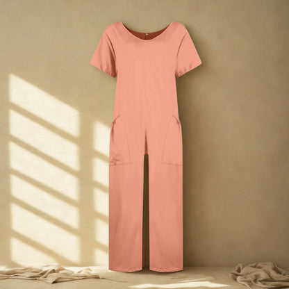 Women's Casual Baggy Pocket Jumpsuit