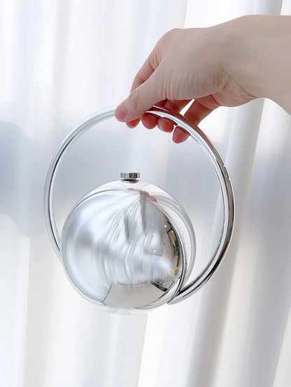  The Orb Marble Sphere Clutch