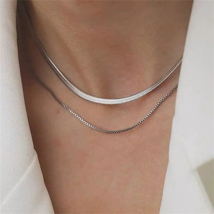 Zircon Charm Pendant Necklace