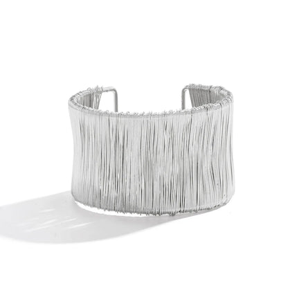 Adjustable Wide Arm Bracelet