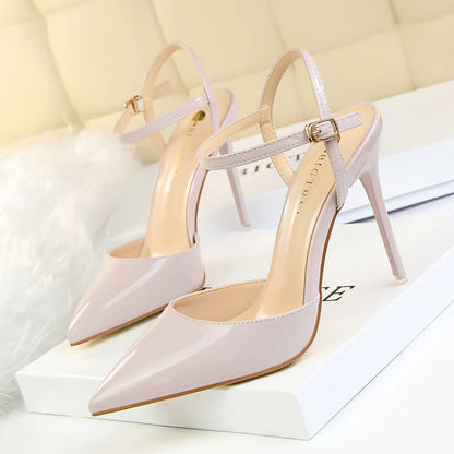 Pointed Toe Thin Heel Dress Shoes