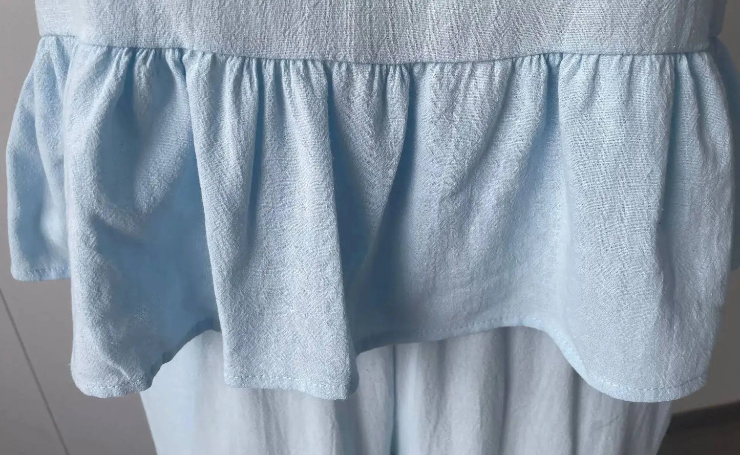 Women's Boho Linen Wide Leg Pant Set