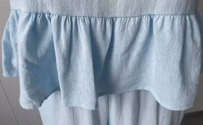 Women's Boho Linen Wide Leg Pant Set
