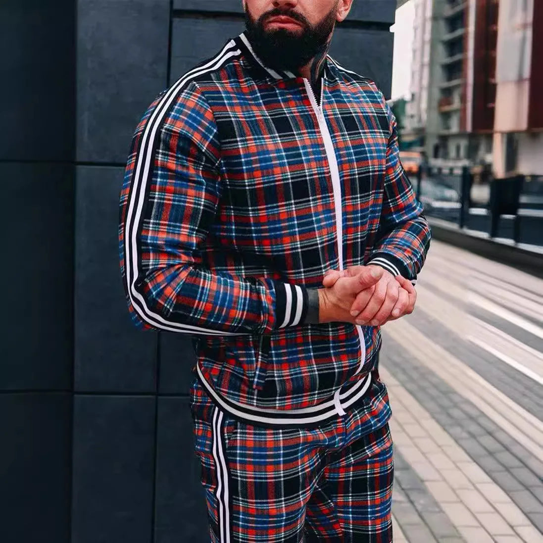 Streetwear Style Men's Suit