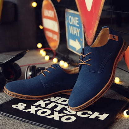 Men's Premium Suede Oxford Shoes