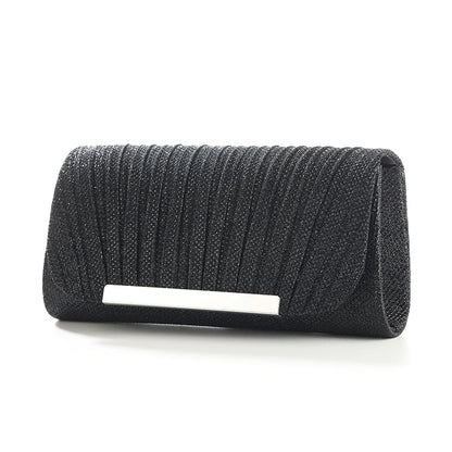 Luxury Shimmer Envelope Clutch