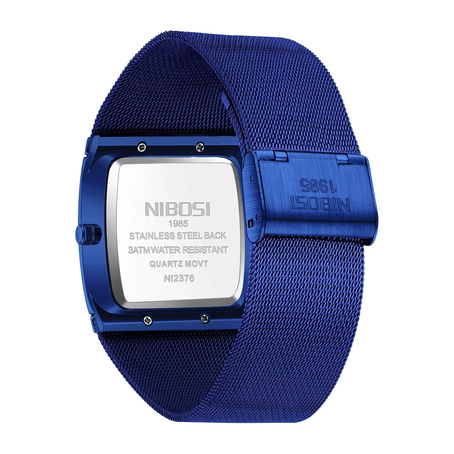 Executive Tonneau Mesh Quartz Watch