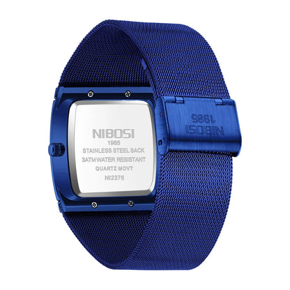 Executive Tonneau Mesh Quartz Watch