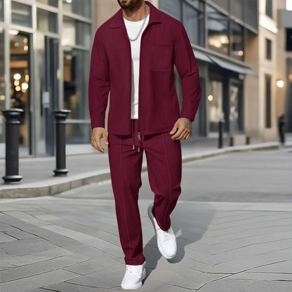 Men’s Urban Waffle Two-Piece Co-ord Set