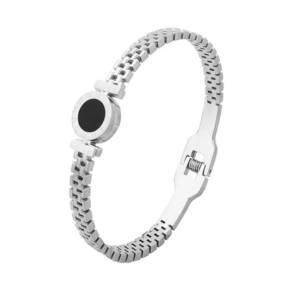 Roman Numeral Statement Bracelet