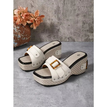 Square Platform Sandals