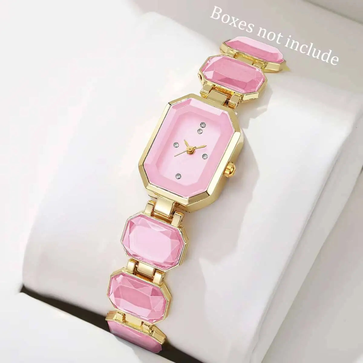 Elegant Women Rectangle Dial Watch