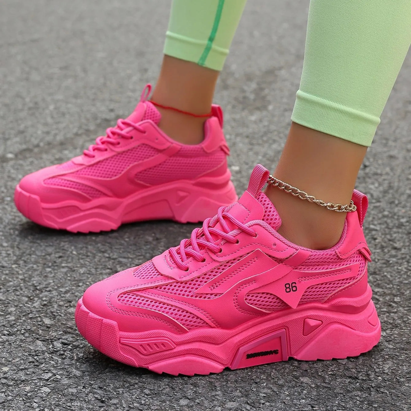 Breathable Chunky Sneakers for Women