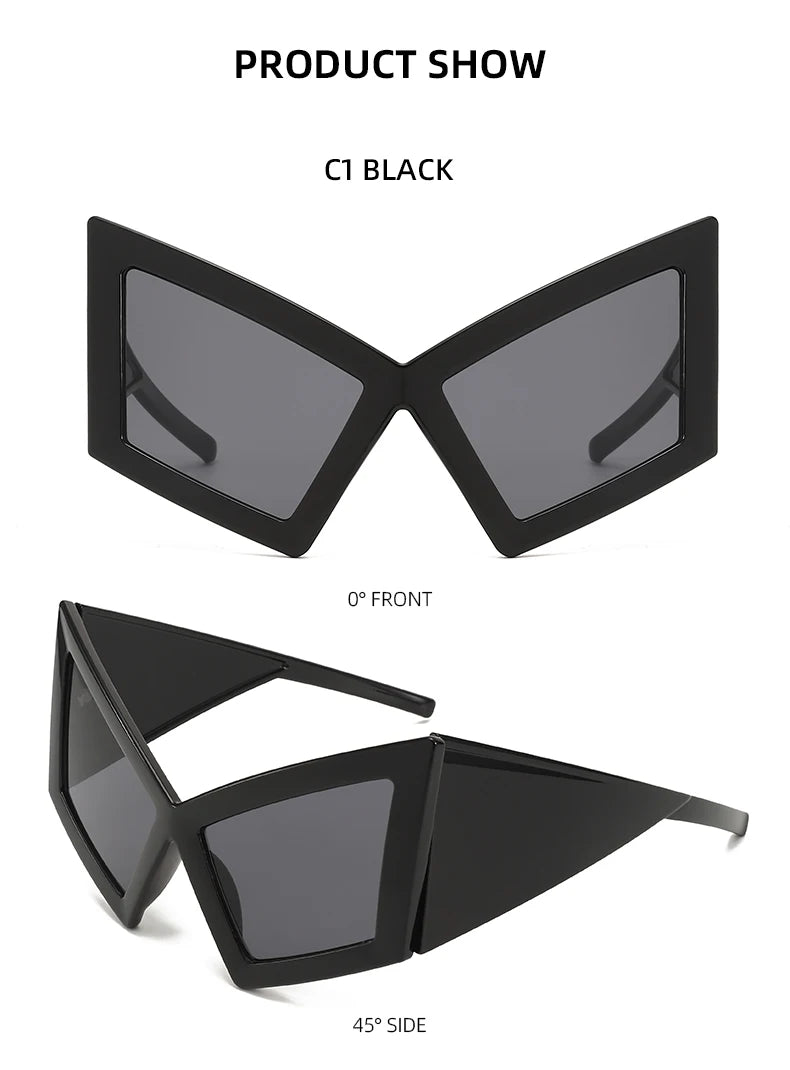 Futuristic Vision Shield Sunglasses