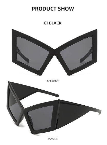 Futuristic Vision Shield Sunglasses