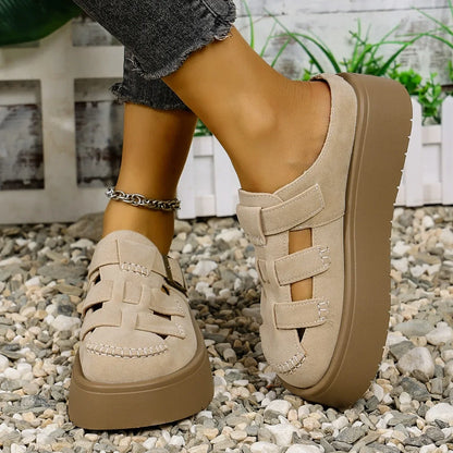 Woven Trail Platform Fisherman Sandals