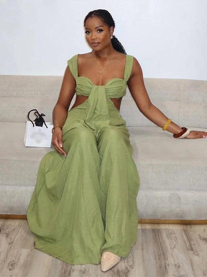 Redefined Summer Backless Jumpsuit