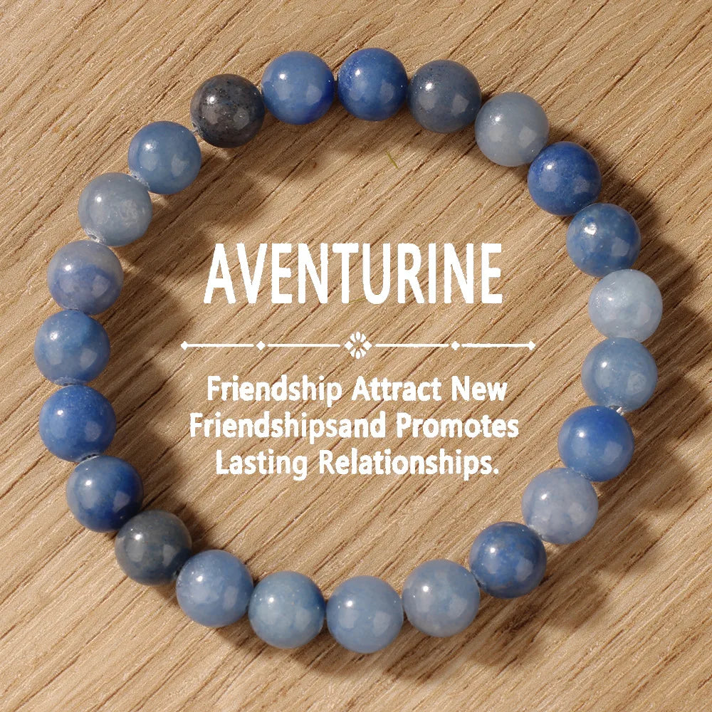 Intentions Natural Stone Bracelet
