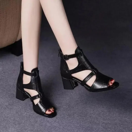 Ankle Strap Gladiator Flats
