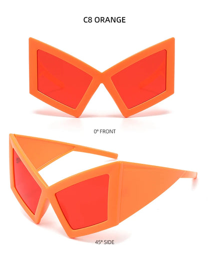 Futuristic Vision Shield Sunglasses