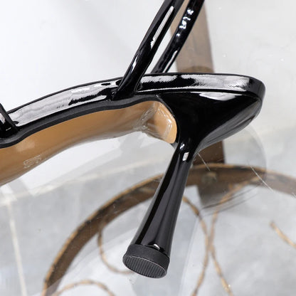 Square Toe Stiletto Heels