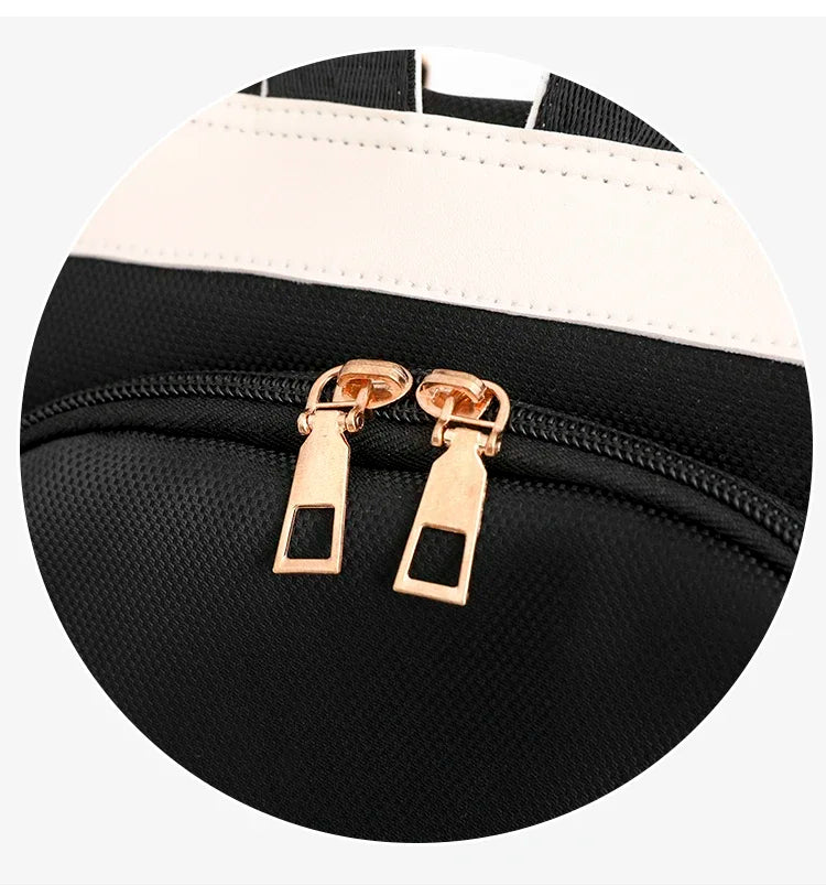 Women's Anti-Theft Leather Backpack