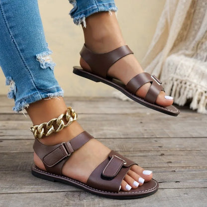 Coastal Muse Buckle Strap Sandals
