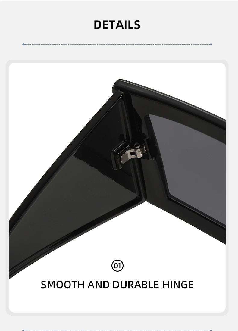 Futuristic Vision Shield Sunglasses