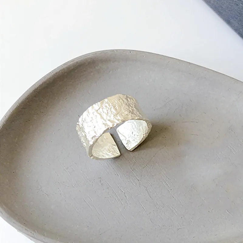 Bohemian Silver Adjustable Rings