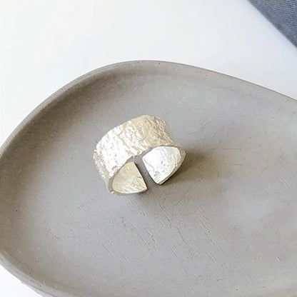 Bohemian Silver Adjustable Rings