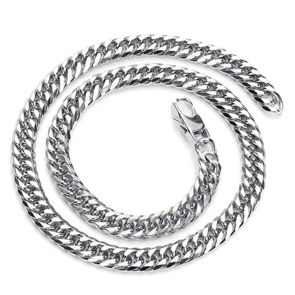 Waterproof Cuban Link Chain & Bracelet Set