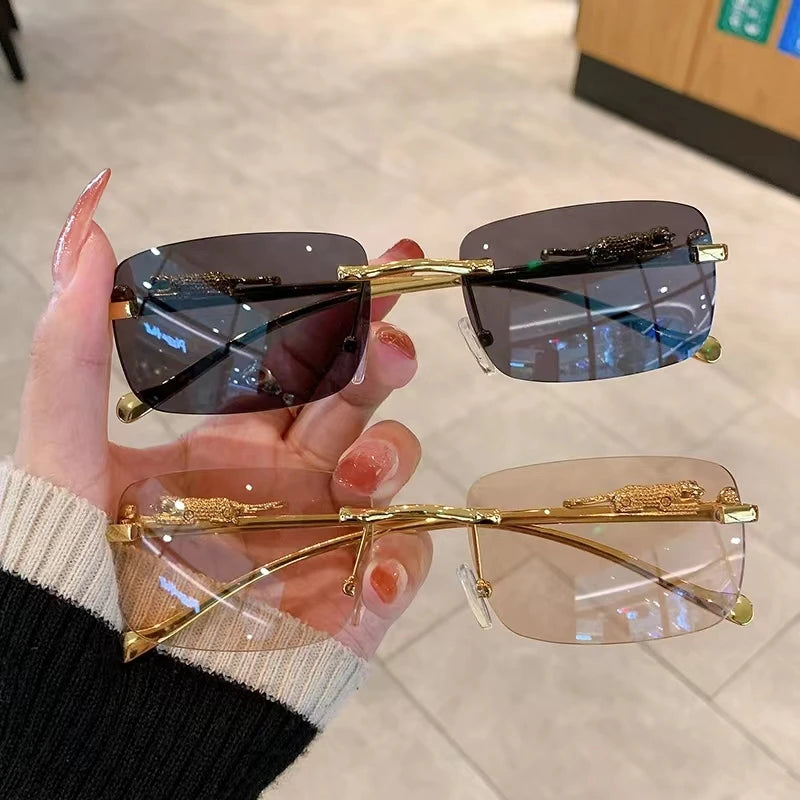 New Trend Rimless Sunglasses
