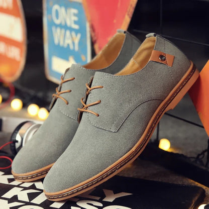Men's Premium Suede Oxford Shoes