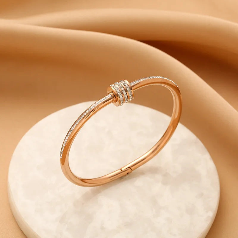 Roman Numeral Statement Bracelet