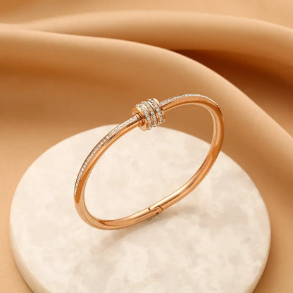 Roman Numeral Statement Bracelet