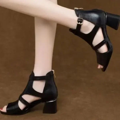 Ankle Strap Gladiator Flats