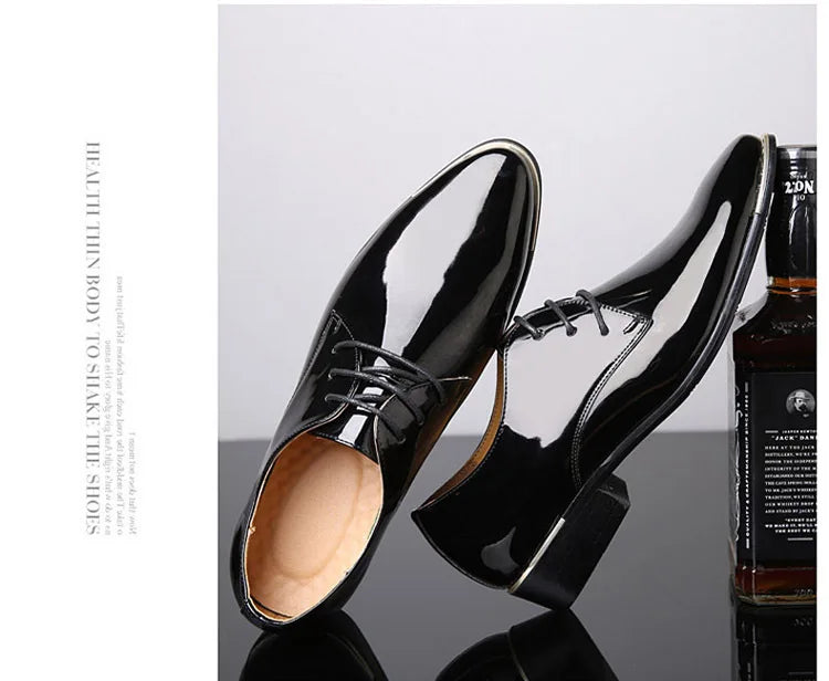 Men's Patent Leather Dress Shoes