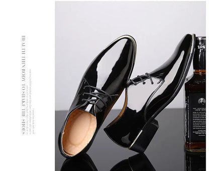 Men's Patent Leather Dress Shoes