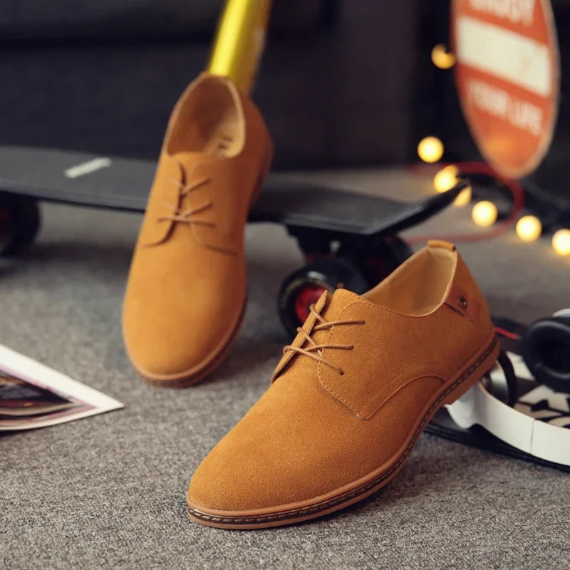 Men's Premium Suede Oxford Shoes