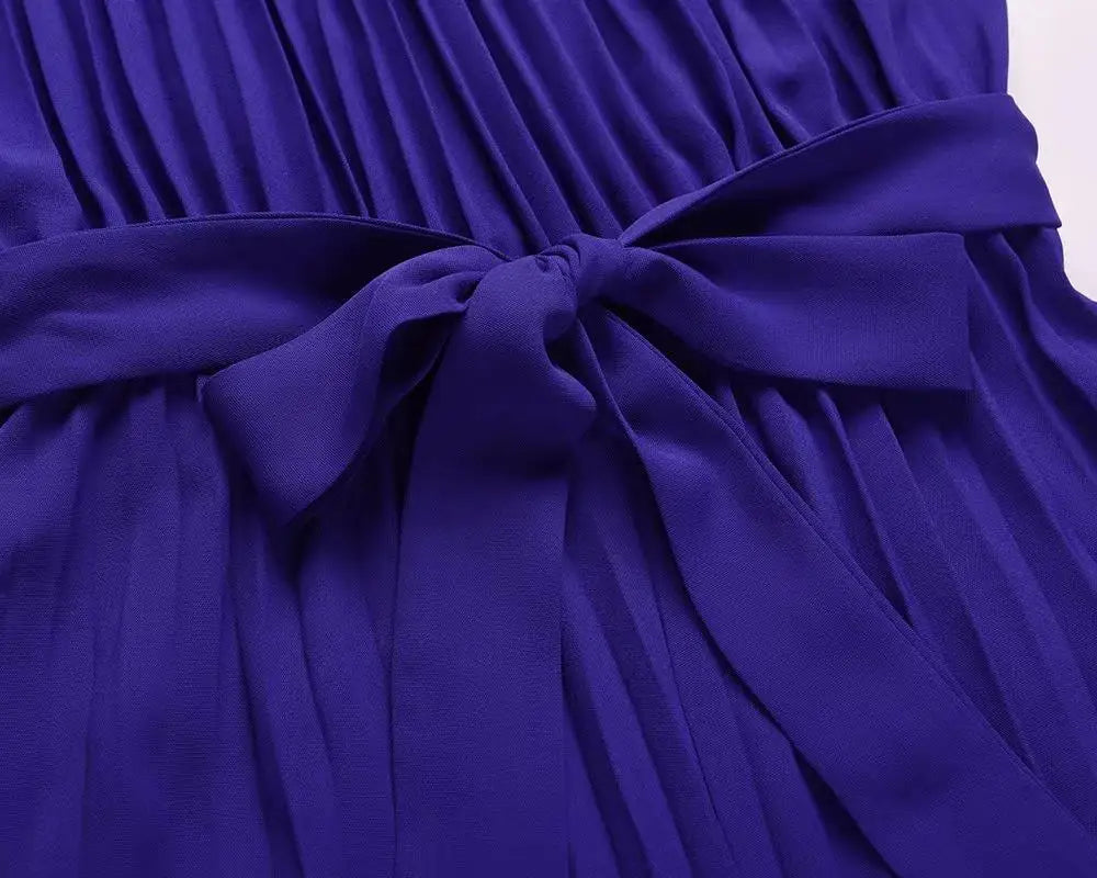 Stylish Halter Neck Wide-Leg Jumpsuit