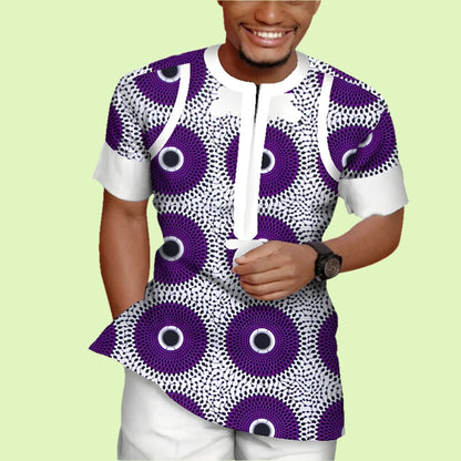 African Style Men's Casual Suit