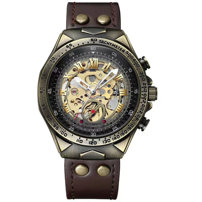 Stainless Steel Mechanical Wristwatch